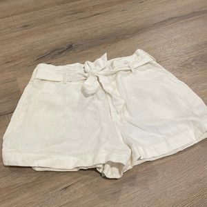 Abercrombie and Fitch tie shorts.